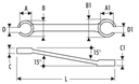 EXPERT FLARE NUT WRENCH 12X14MM