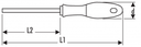 EXPERT SCREWDRIVER 1000V PH0*75