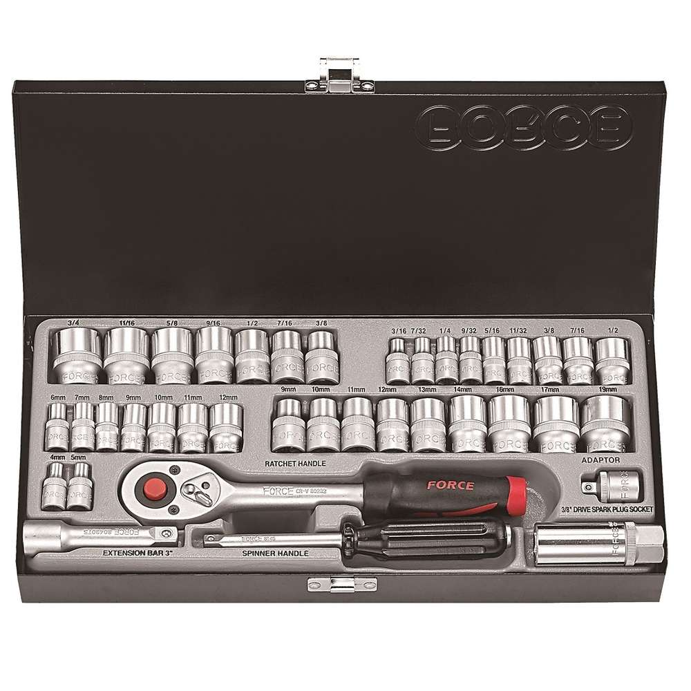 FORCE SOOCKET WRENCH SET BOX