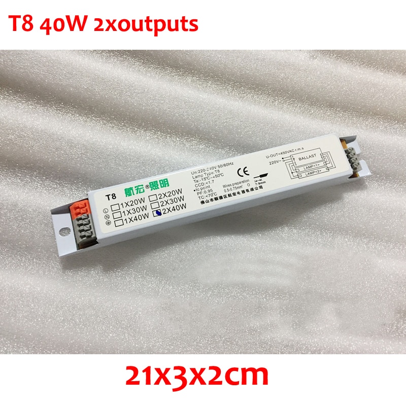 ELECTRONIC BALLAST 1*40 220-240V T8