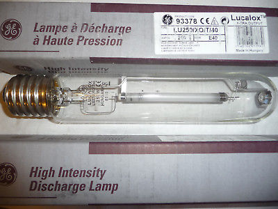 GE HIGH PRESSURE SODIUM LAMP