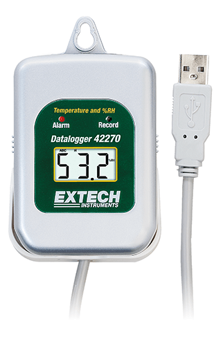 EXTECH DATALOGGER TEMP+HUMIDITY