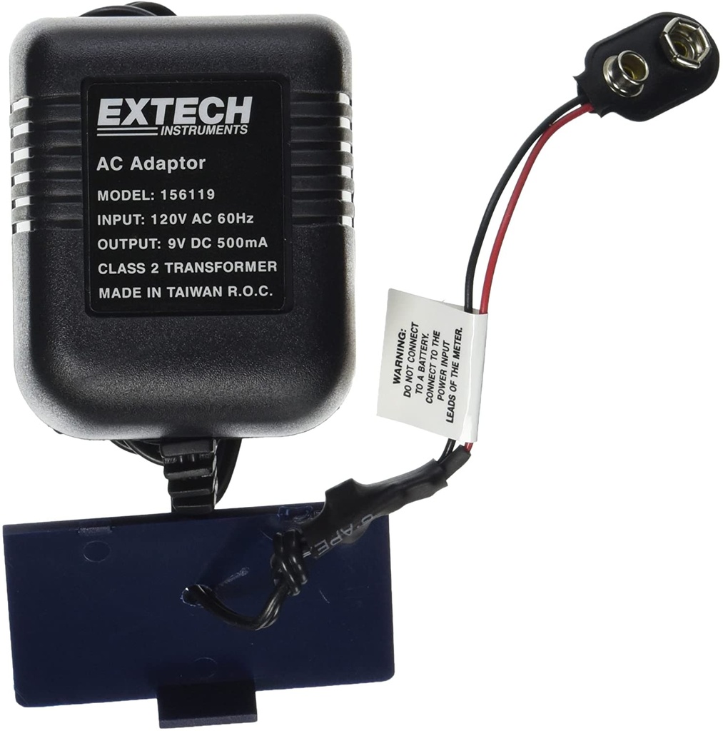 Extech 156119 Batteries and Chargers