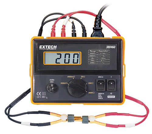 EXTECH PRECISION MILIOHM METER 220V