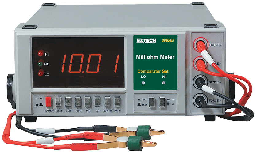 EXTECH HIGH RESOLUTION MILLOHM METER