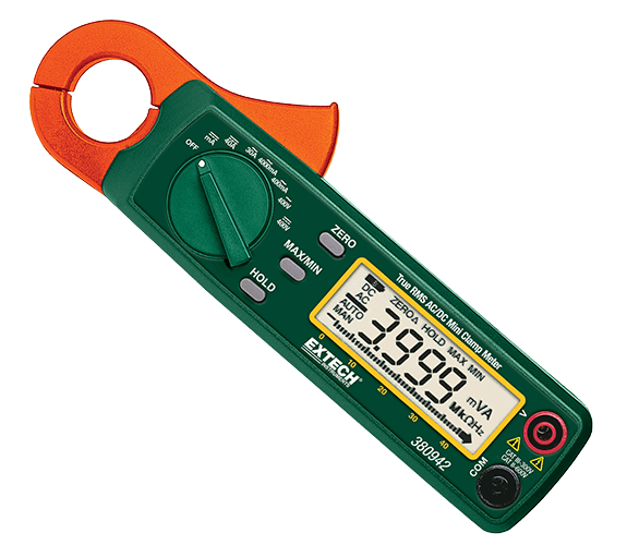 EXTECH 30A AC/DC TRUE RMS MINI CLAMP METER جهاز قياس الامبير اكستيك