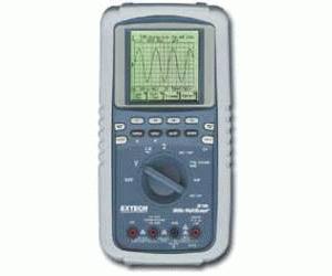 EXTECH High resolution Oscilloscope and True RMS multimeter