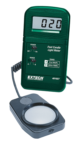 EXTECH POCKET FOOT CANDLE LIGHT METER