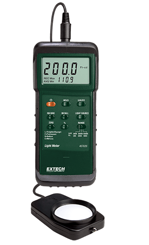 EXTECH HEAVY DUTY LIGHT METER WITH PC