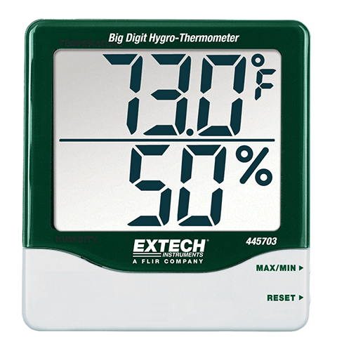 EXTECH BIG DIGHTH HYGRO-THERMOMETERS جهاز قياس الحرارة والرطوبة