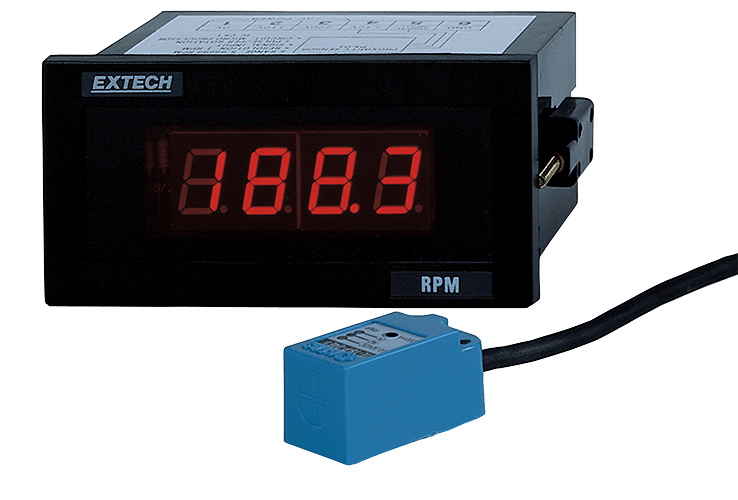 EXTECH 1/8 DIN PANEL TACHOMETER