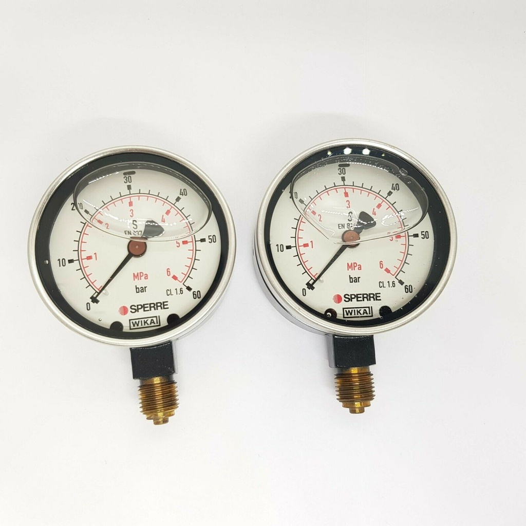 SPERRE PRESSURE GAUGE 0-60 BAR