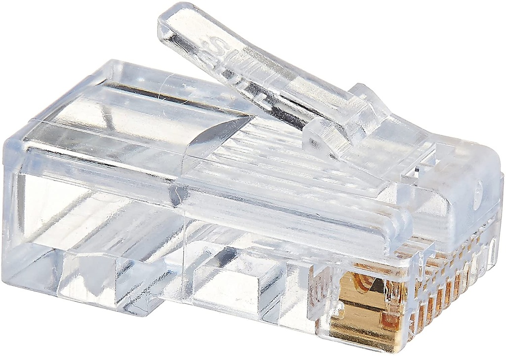 EZ-RJ45 Cat5e Connector.  50/Clamshell.