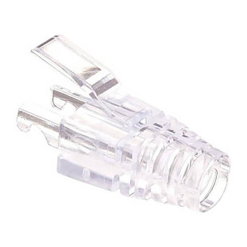 EZ-RJ45 Cat5e Strain Relief, (Clear).  50/Clamshell.