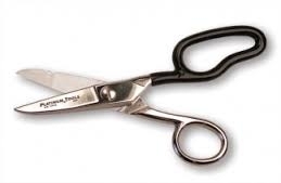 Professional Electrician's Scissors.  Pkg for Peghook.