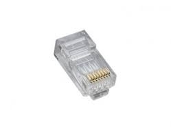 RJ45 (8P8C) Cat5e HP, Round-Stranded.  25/Clamshell.