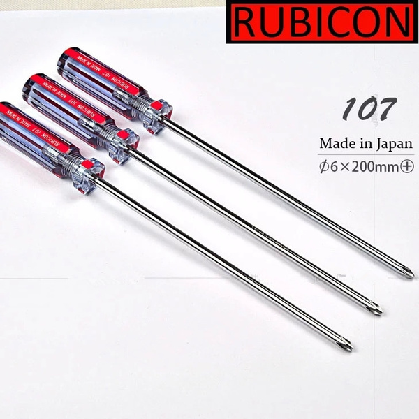 RUBICON MAGNET LONG SCREWDRIVER 200MM