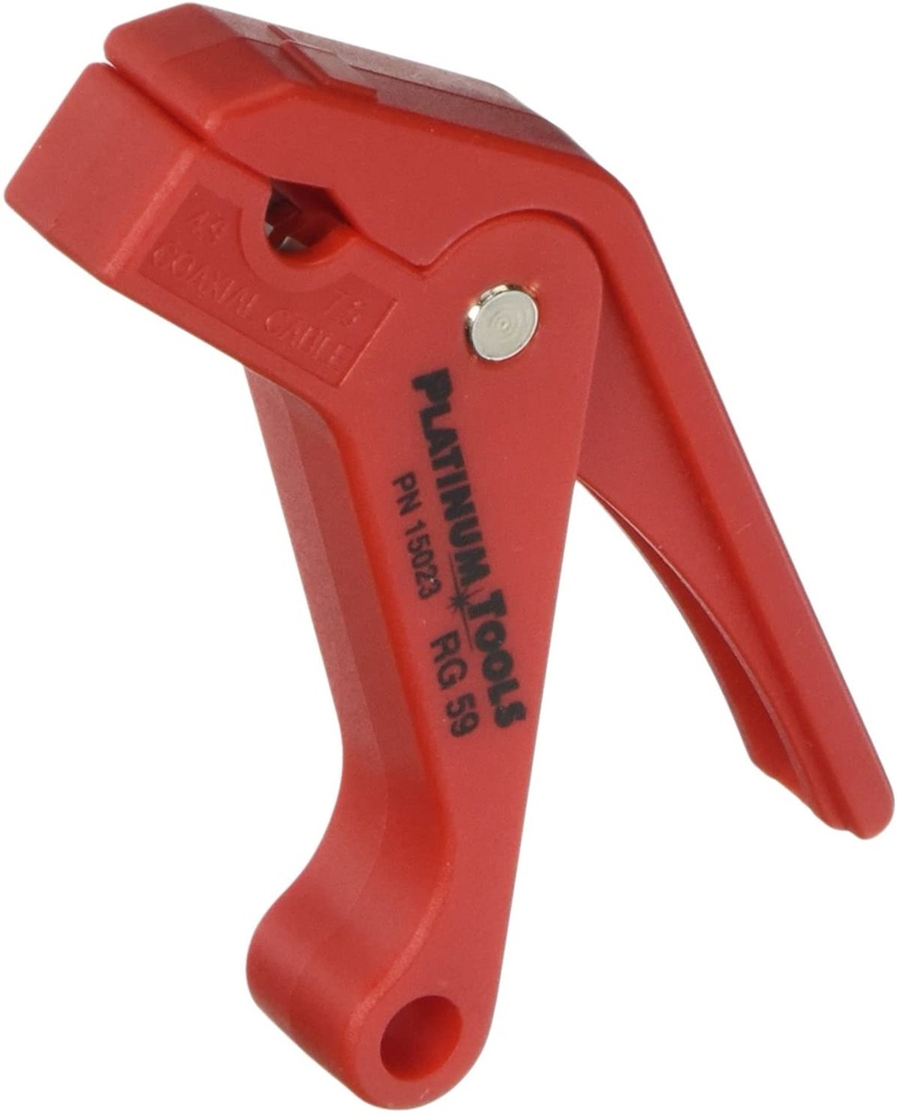 SealSmart RG59 Coax Stripper, (Red).  Clamshell.