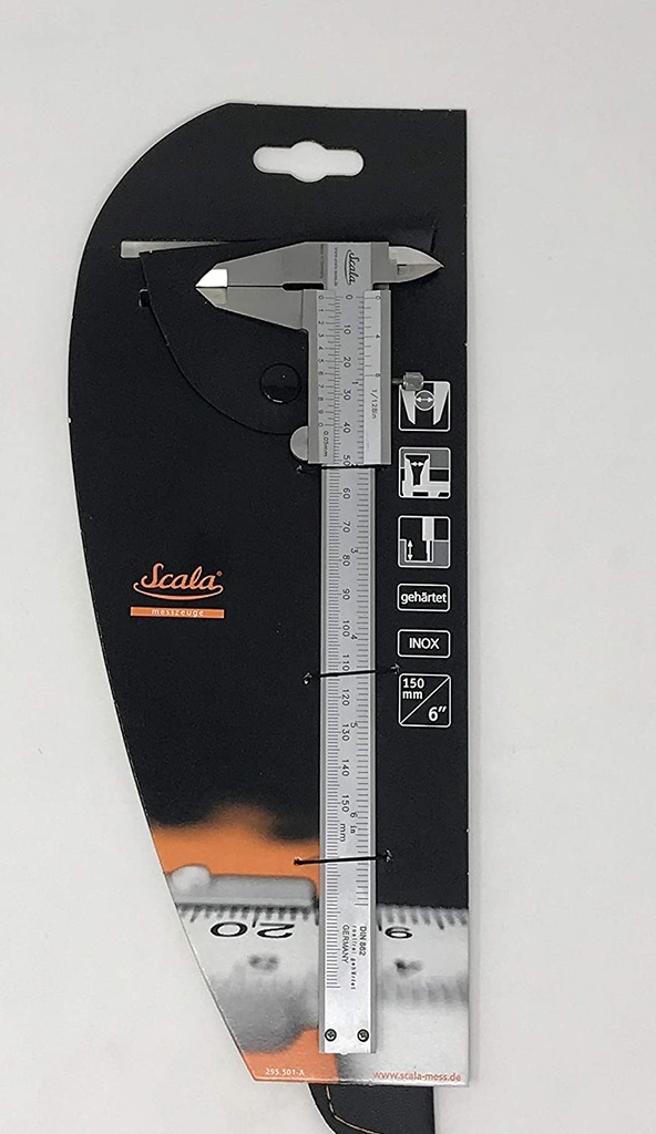 SCALA 150MM VERNIER CALIPER