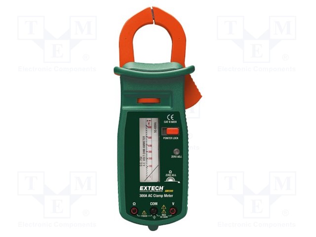 EXTECH 300A AC Analog Clamp Meter