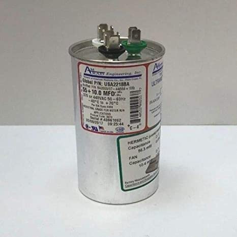 CAPACITOR 370 VAC 55.0 MFD