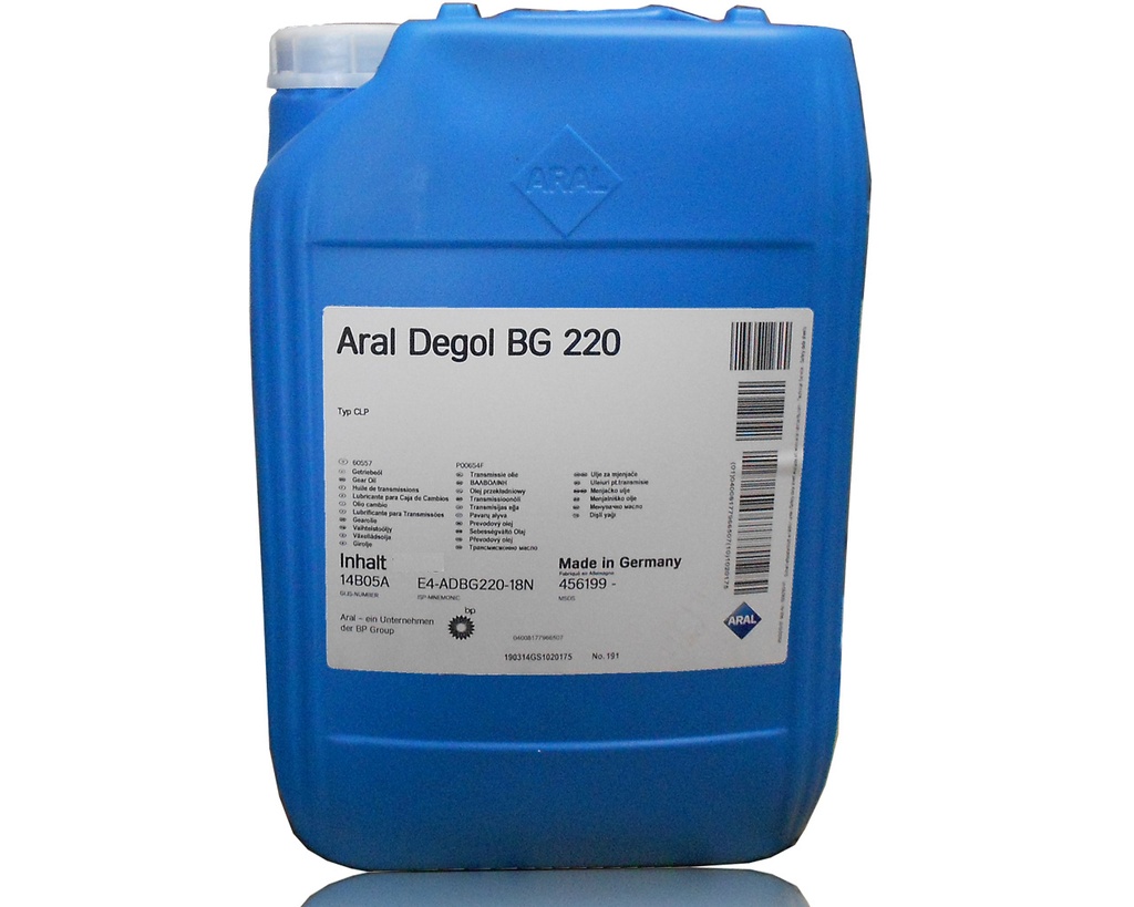 ARAL INDUSTRIAL OIL 208 LTR