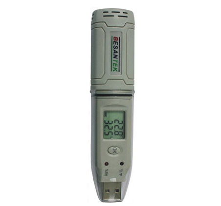 BESANTEK HUMIDITY & TEMPERATURE DATA LOGGER 43000 LOG READING