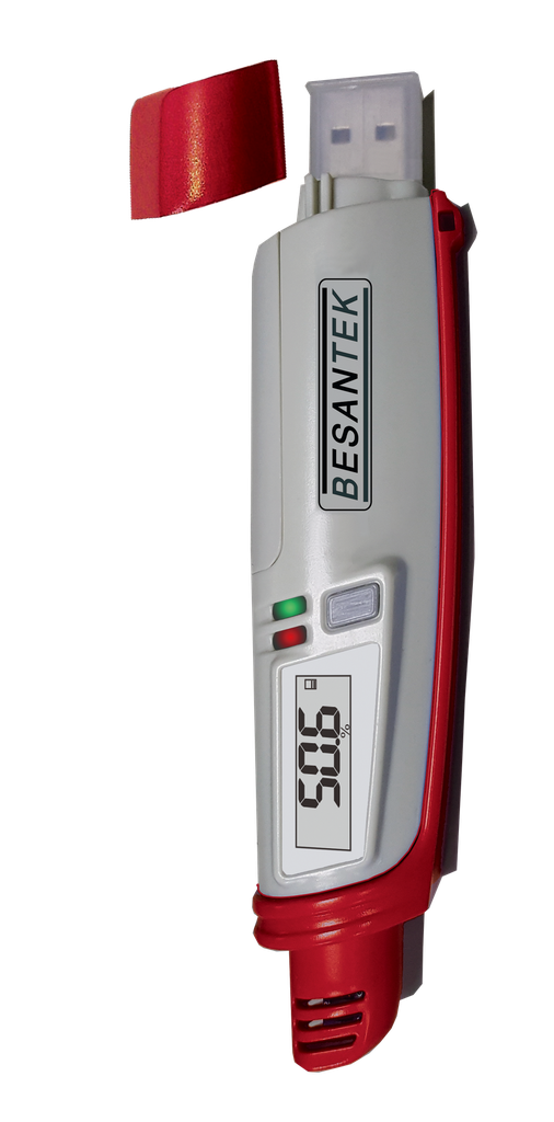 BESANTEK USB DATA LOGGER -TEM,RH,DEWPOINT,WETBULB