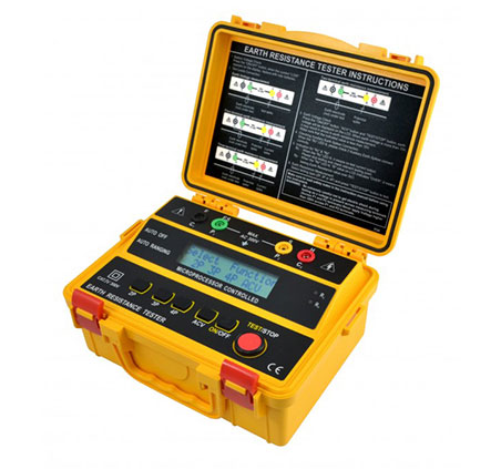 BESANTEK 4 WIRE EARTH RESISTANCE TESTER  & RESISTIVITY TESTER