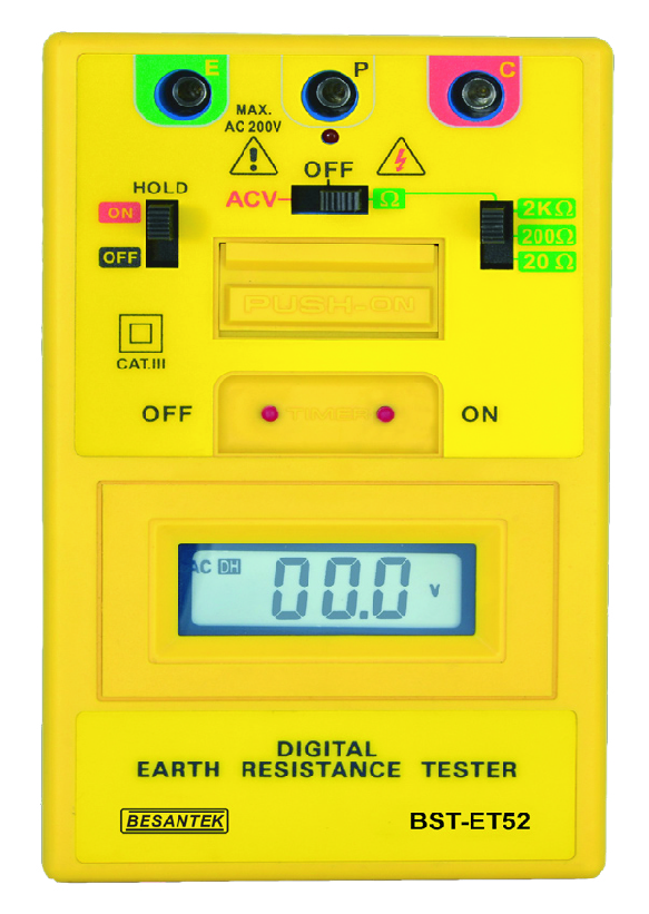 BESANTEK DIGITAL EARTH TESTER