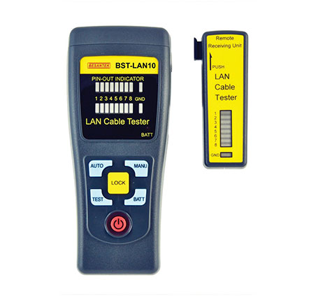 BESANTEK LAN CABLE TESTER بيسانتك جهاز قياس الشبكات