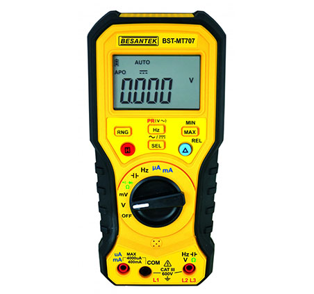 BESANTEK DIGITAL MULTIMETER AND ROTATION TESTER