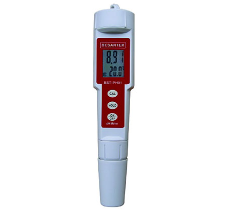 BESANTEK WATERPROOF PH/TEMP.METER