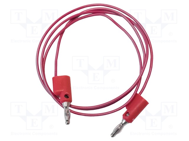 TEST LEAD 60CM RED