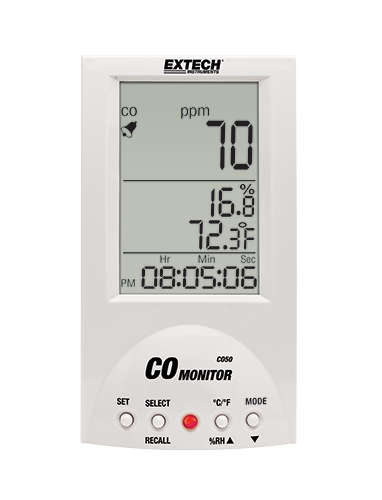 EXTECH DESKTOP CARBON MONOXIDE MONITOR