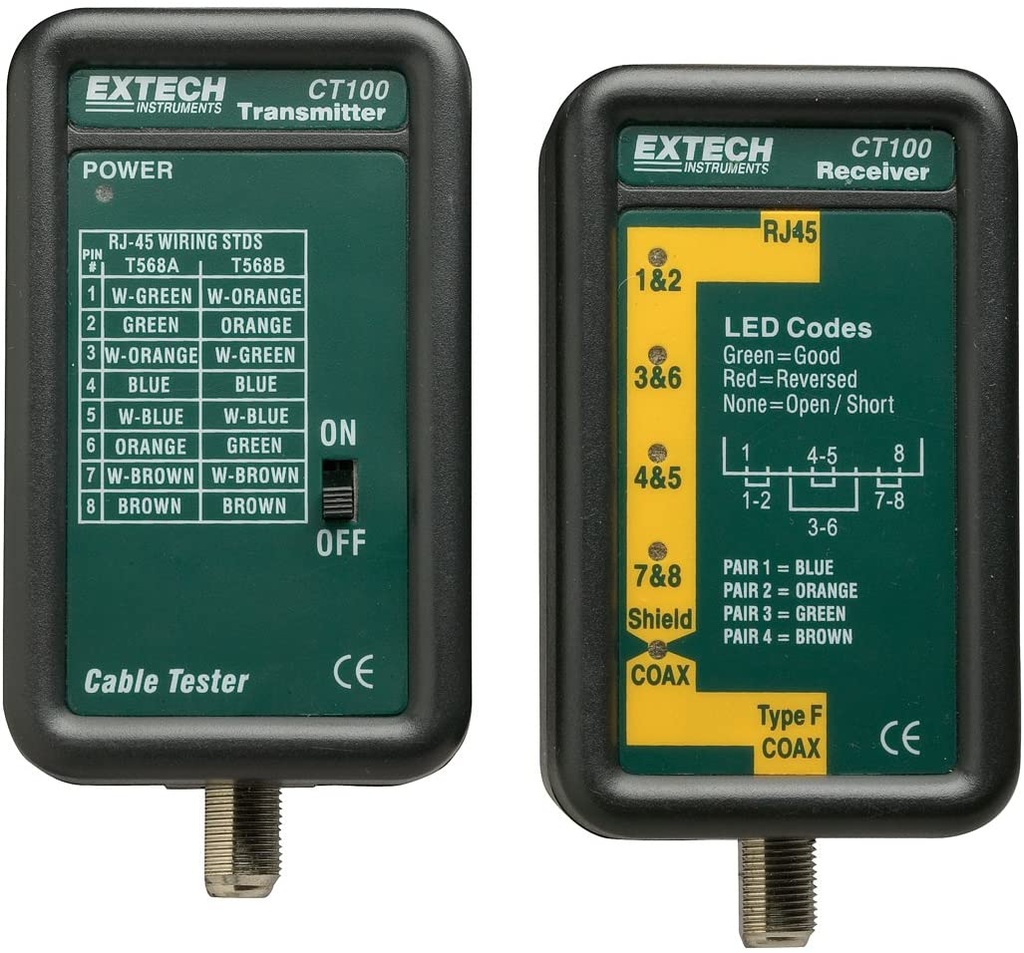 EXTECH NETWORK CABLE TESTER