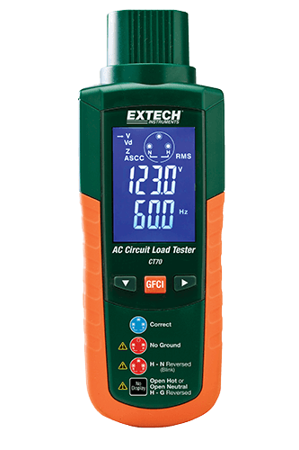 EXTECH AFCI,GFCI,AND AC CIRUIT ANALYZERS