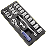 EXPERT 21 PCS 1/2 SD SOCKET MODULE