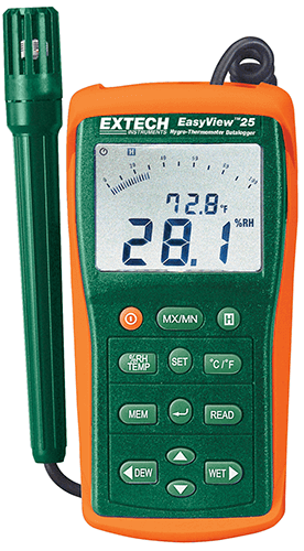 EXTECH HYGRO-THERMOMETER AND DATALOGGER