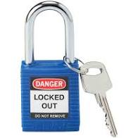 LOTO PAD LOCK BLUE