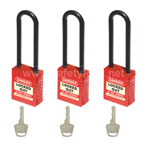 LOTO PADLOCK RED 85