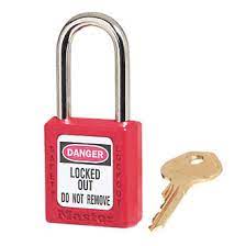 LOTO PADLOCK RED