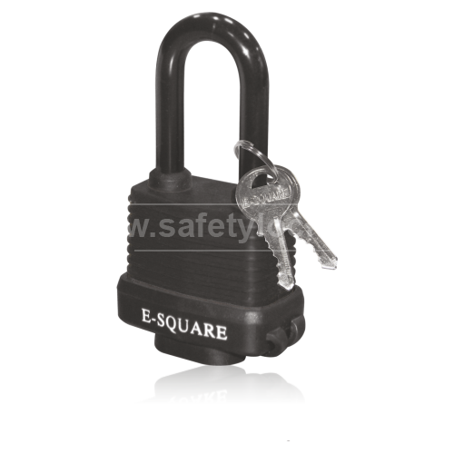 PADLOCK WEATHER RESIS STEEL BODY BLACK