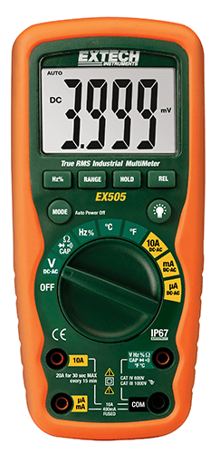 EXTECH CAT IV TRUE RMS HEAVY DUTY INDUSTRIAL MULTIMETER