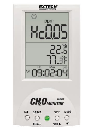 EXTECH DESKTOP FORMALDEHYDE CH2O OR HCHO