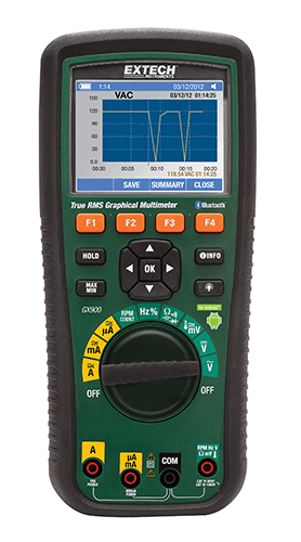 EXTECH TRUE RMS GRAPHICAL MULTIMETER FOR ANDROID