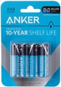 ANKER ALKALINE BATTERY 1.50V AA 1CRD - 4PCS