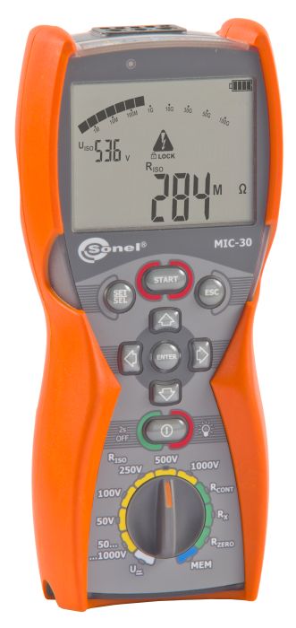 SONEL INSULATION RESISTENCE METER MIC-30