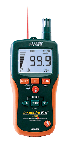 EXTECH PINLESS MOISTURE METERS +IR THERMO