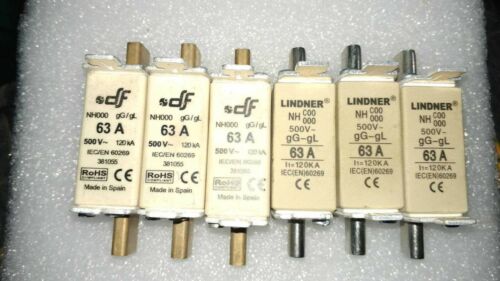 FUSE NHC00 GG/GL 500V 63A